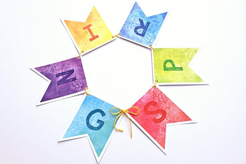 11. Spring Printable Banner 11. Spring Printable Banner