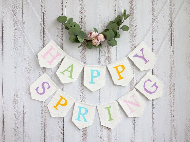 5. Happy Spring Banner 5. Happy Spring Banner