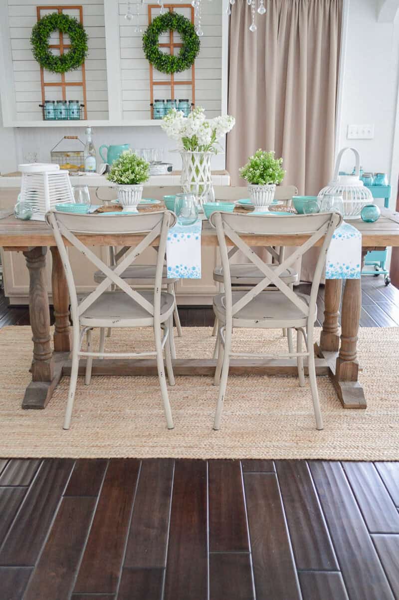 5. Summer Farm Table Decorating Idea 5. Summer Farm Table Decorating Idea