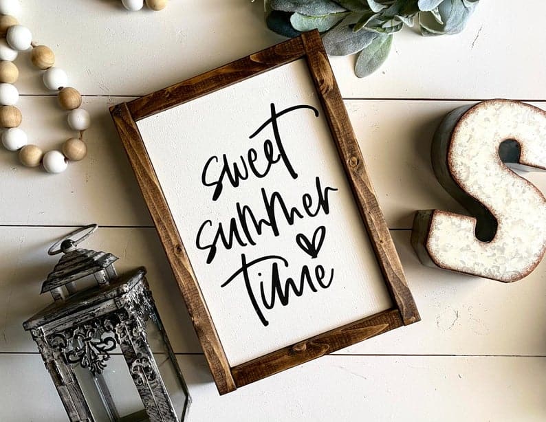 12. Summer Farmhouse Sign 12. Summer Farmhouse Sign