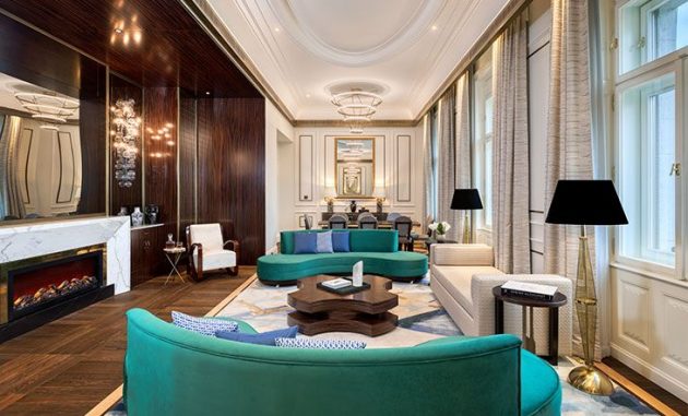 A Hotel Renovation - Homage To Luxurious Traditional Budapest Design