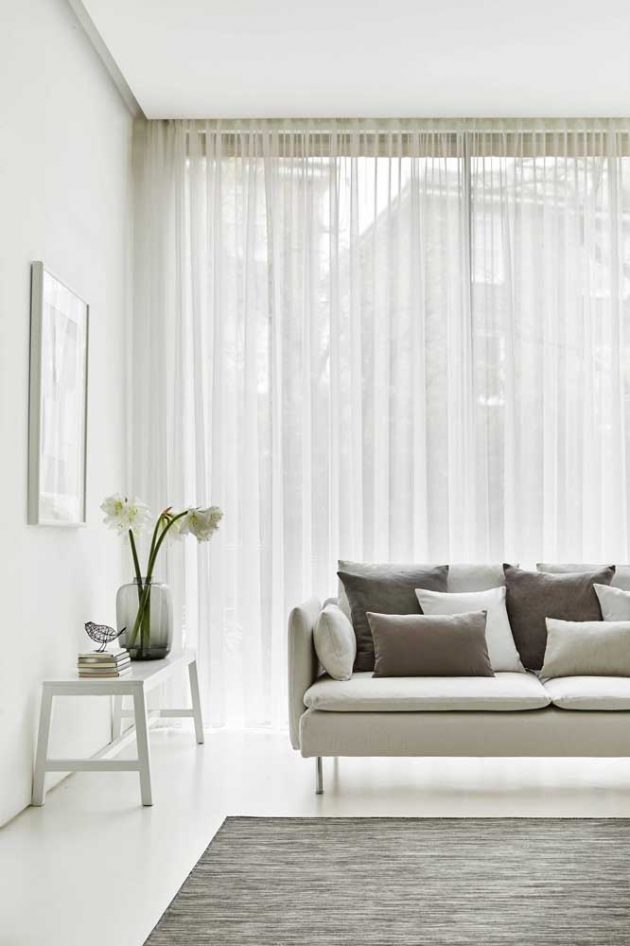 How To Use Sheer Curtains In Decoration