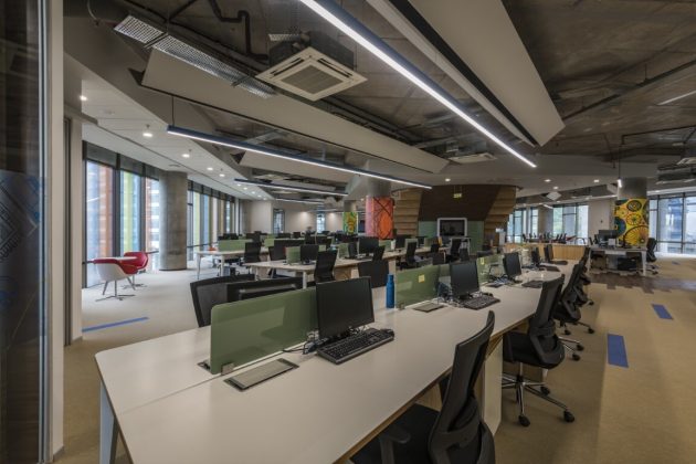 KPIT Office - Proactive Workspace by Designers Group in India