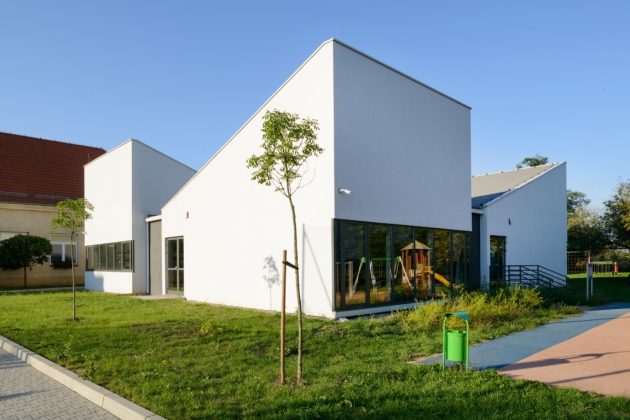 Modular Kindergarten Project by Franta Group in Krakow, Poland