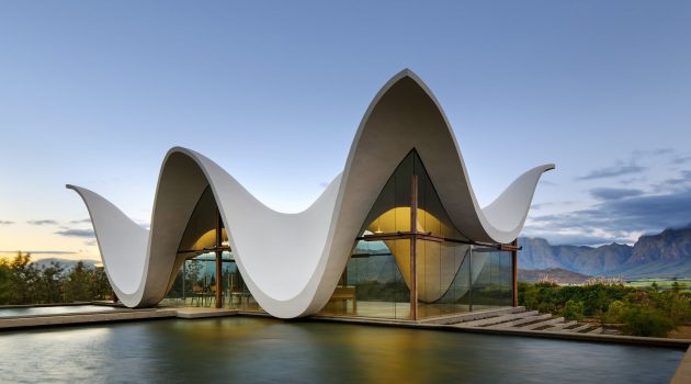 Modern Contemporary Architecture Of Wedding Venues Is Inspiring Unique Wedding Invitation Ideas