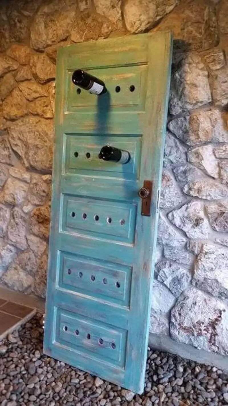 15 Creative DIY Projects That Turn Old Doors Into Rustic Home Décor Elements