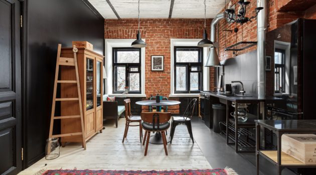 18 Outstanding Industrial Kitchen Interiors You Will Fall In Love With