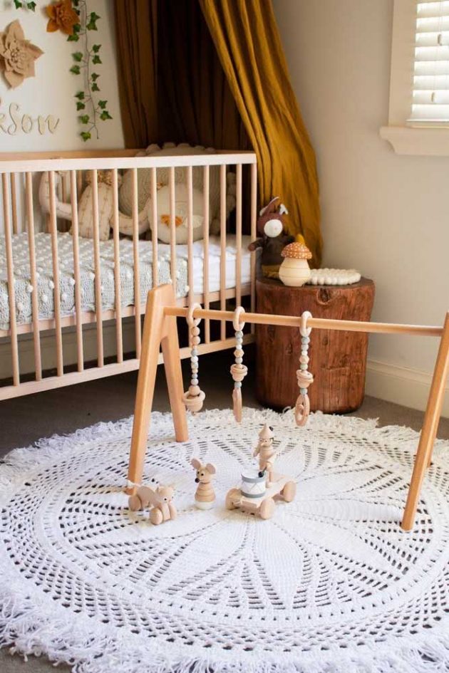 Inspirational Ideas Of Baby Room Crochet Rug