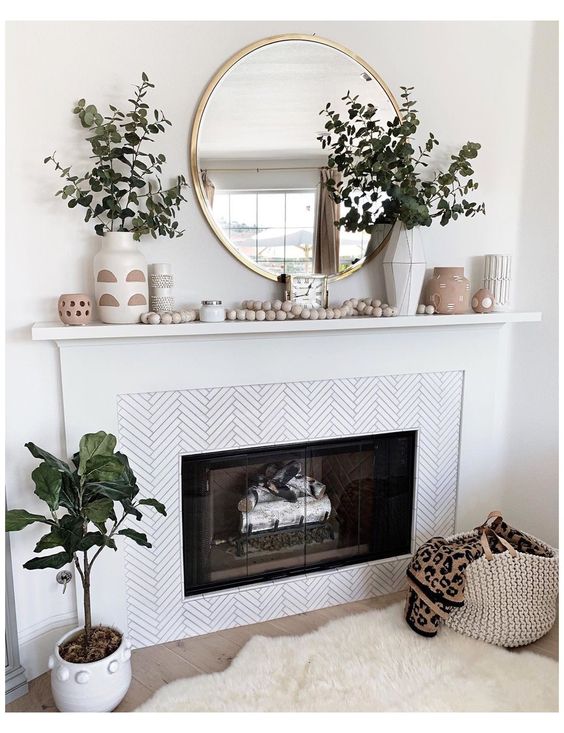 Which Mirror To Sit On Top Of A Fireplace