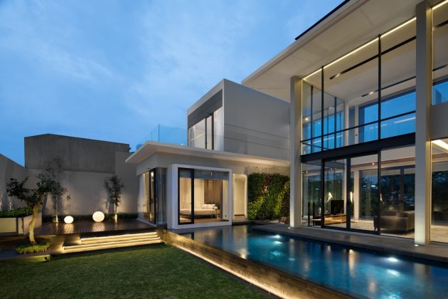BP House by Rakta Studio in the Serpong Sub-District of Indonesia