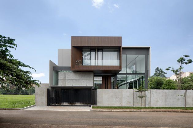 BP House by Rakta Studio in the Serpong Sub-District of Indonesia