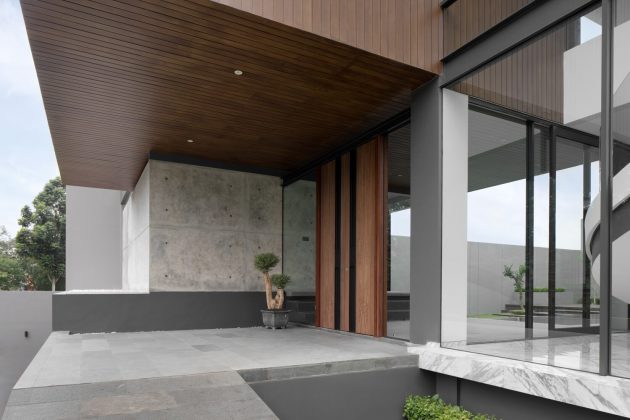BP House by Rakta Studio in the Serpong Sub-District of Indonesia
