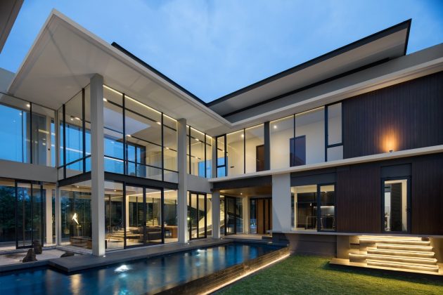 BP House by Rakta Studio in the Serpong Sub-District of Indonesia