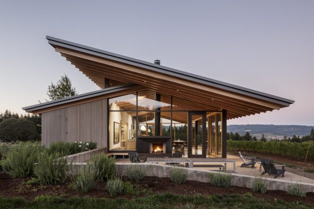 L'Angolo Estate by LEVER Architecture in Newberg, Oregon