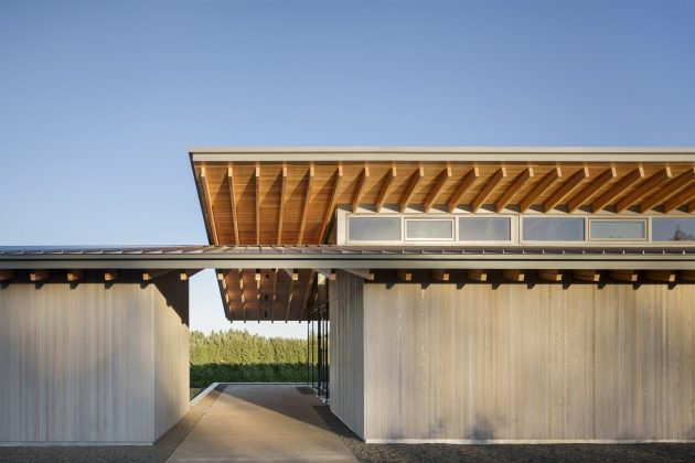 L'Angolo Estate by LEVER Architecture in Newberg, Oregon