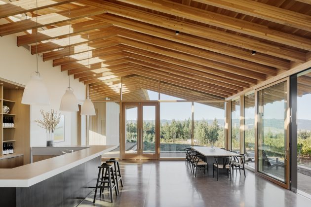 L'Angolo Estate by LEVER Architecture in Newberg, Oregon