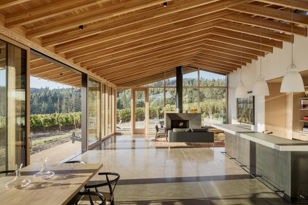 L'Angolo Estate by LEVER Architecture in Newberg, Oregon