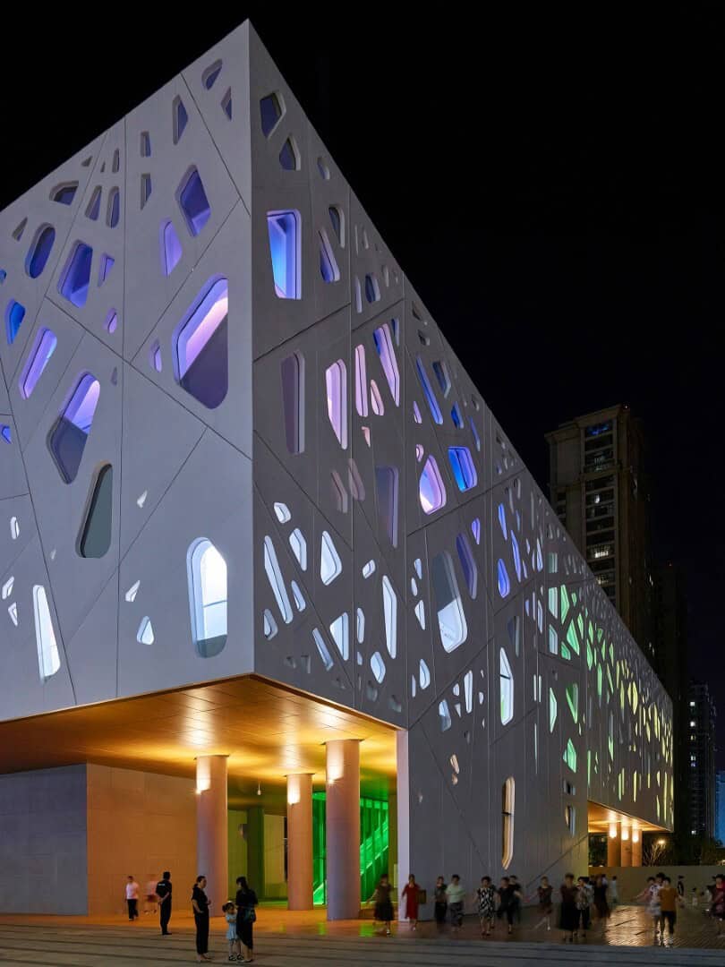 The Central Ring Gallery by Studio A+ in Hefei, China The Central Ring Gallery by Studio A+ in Hefei, China