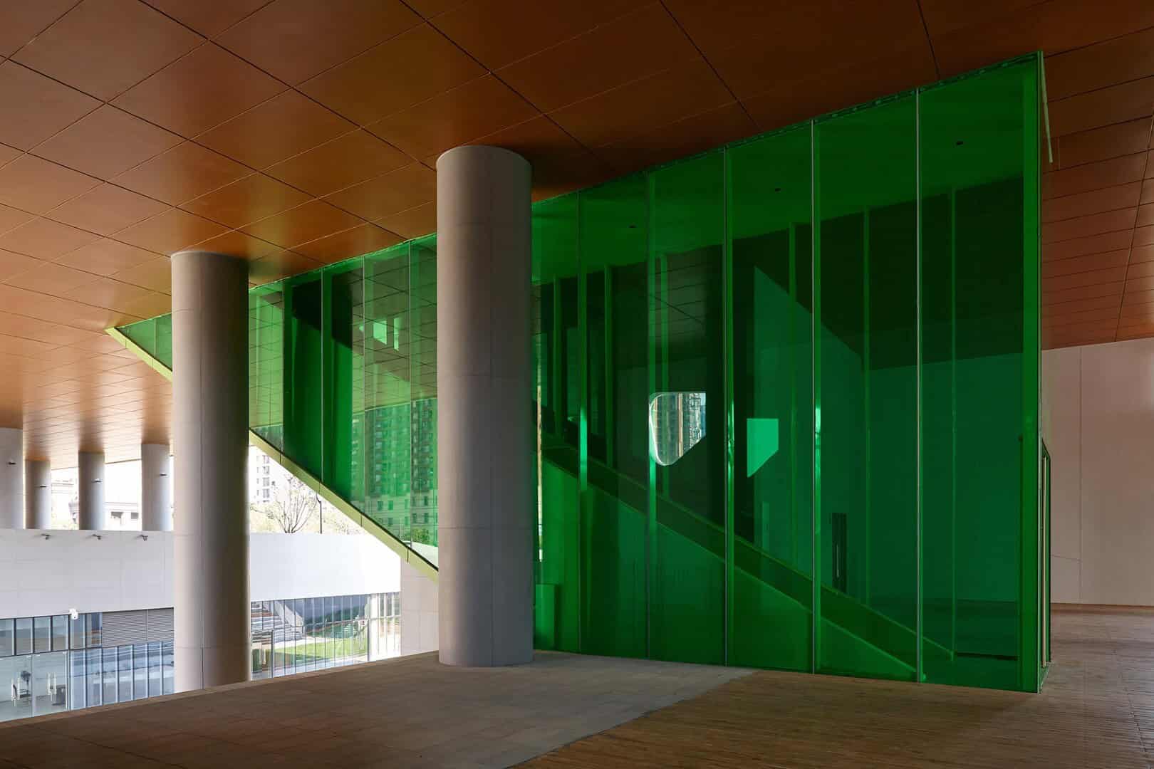 The Central Ring Gallery by Studio A+ in Hefei, China The Central Ring Gallery by Studio A+ in Hefei, China