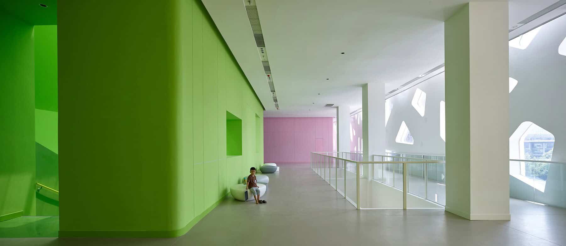 The Central Ring Gallery by Studio A+ in Hefei, China The Central Ring Gallery by Studio A+ in Hefei, China