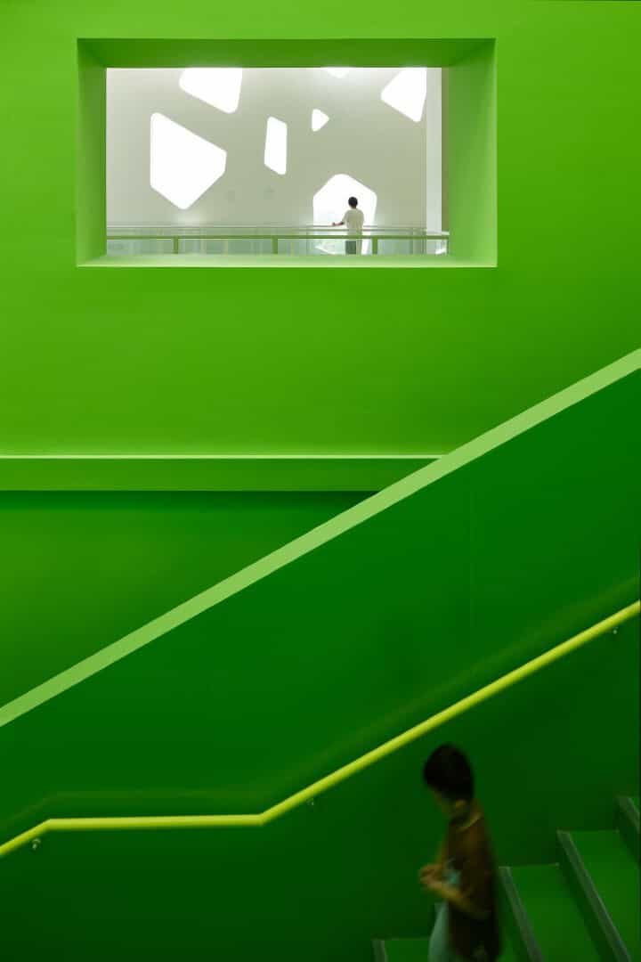 The Central Ring Gallery by Studio A+ in Hefei, China The Central Ring Gallery by Studio A+ in Hefei, China