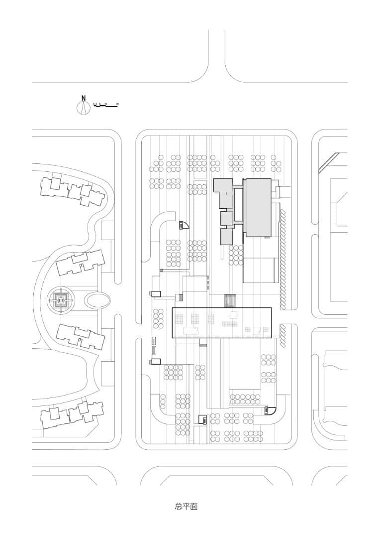 The Central Ring Gallery by Studio A+ in Hefei, China The Central Ring Gallery by Studio A+ in Hefei, China