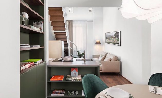 Elegant, Contemporary Style In An Apartment In Florence