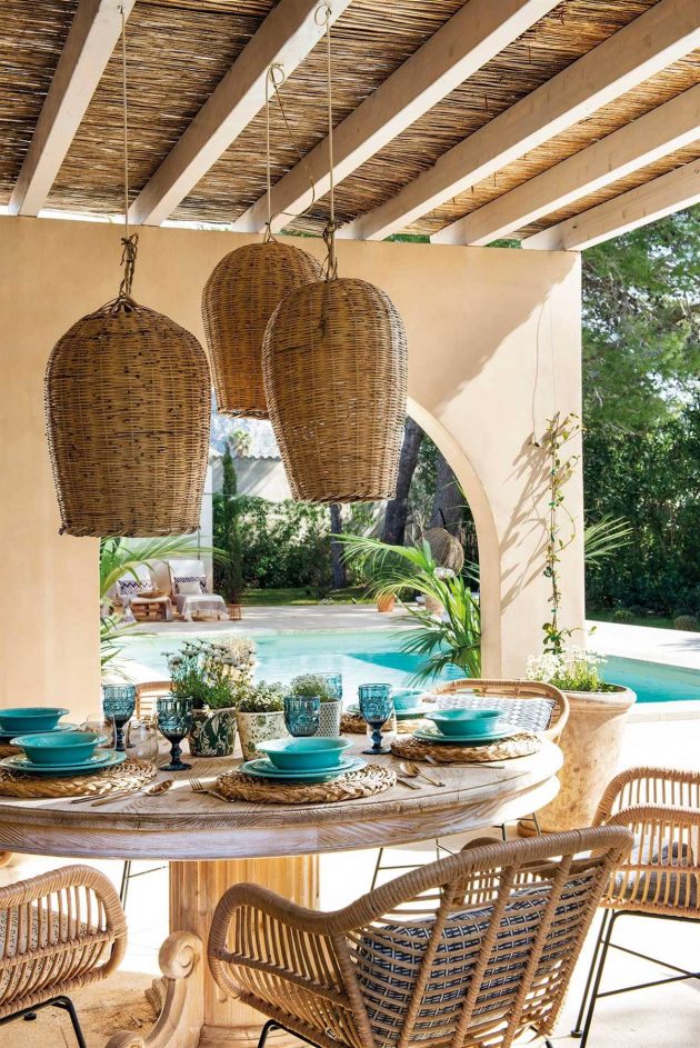 The Best Decorated Porches With Wicker Pieces