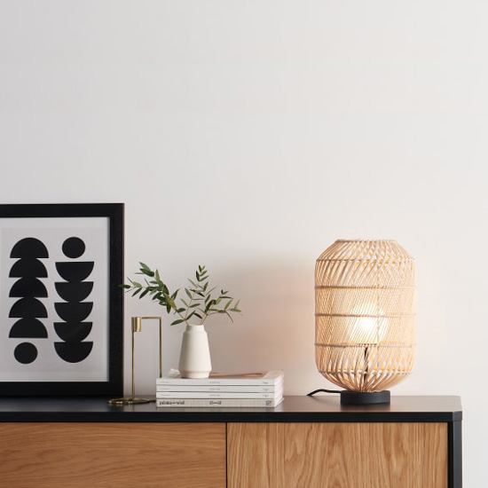 The Rattan Lamp - Natural And Trendy