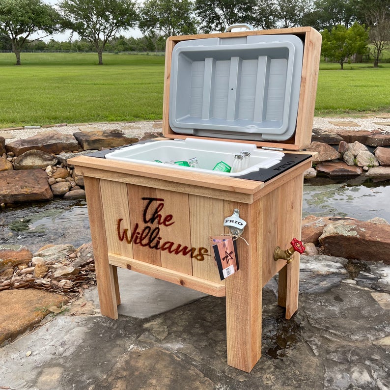 12 Fantastic Beverage Cooler Ideas For Your Patio