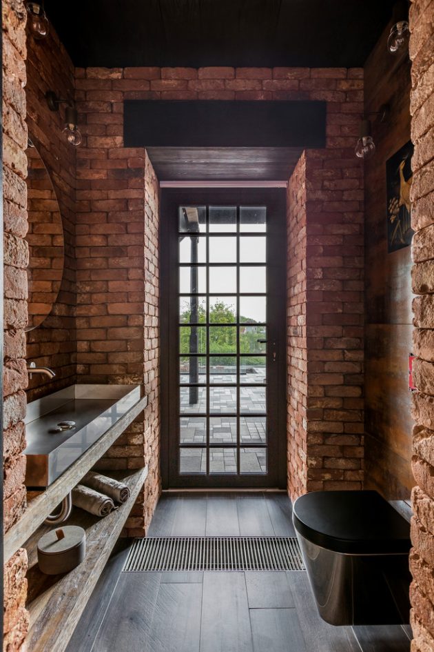 15 Sophisticated Industrial Powder Room Designs You Didn't Expect