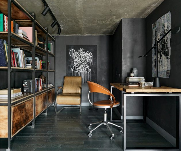 15 Spectacular Industrial Home Office Designs You Wouldn't Want To Leave