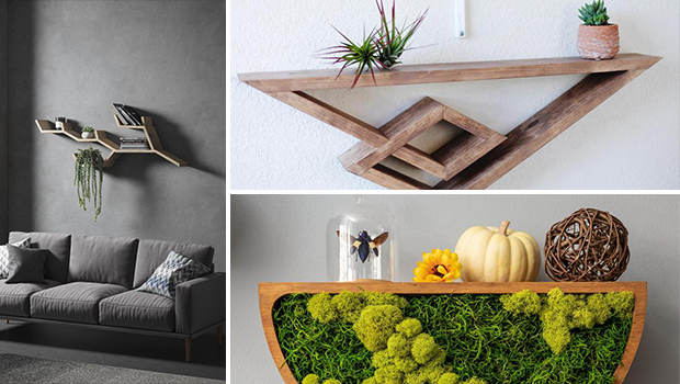 16 Interesting Wall Shelf Designs You Don’t See Everyday