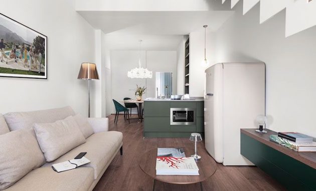 Elegant, Contemporary Style In An Apartment In Florence