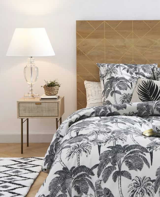 A Cane Bedside Table For The Bedroom A Cane Bedside Table For The Bedroom