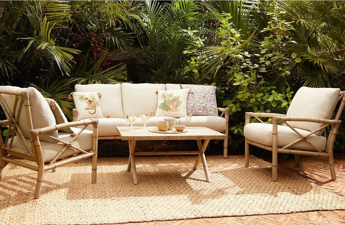 The Trendiest Bohemian Garden Set