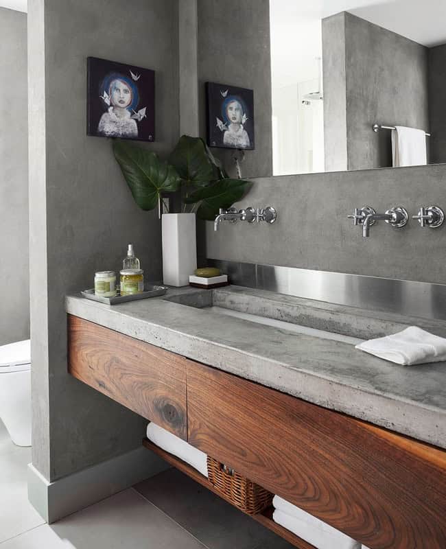 Deco Ideas For A Bathroom Around Wood Deco Ideas For A Bathroom Around Wood