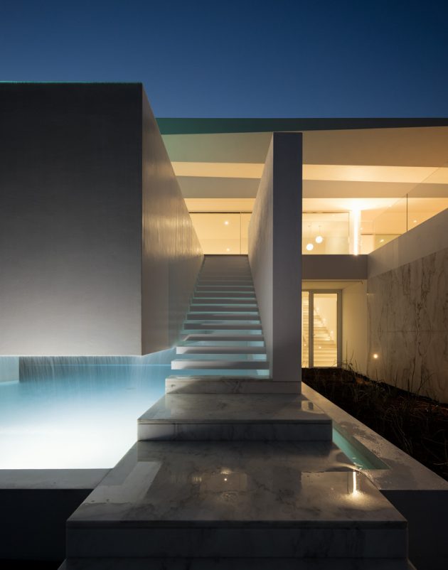 Carrara House by Mario Martins Atelier in Praia da Luz, Portugal