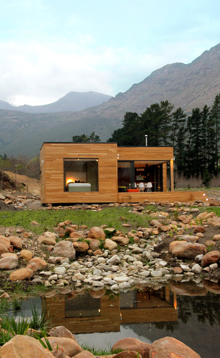 Ecomo House by Ecomo Modular Architecture in Franschhoek, South Africa