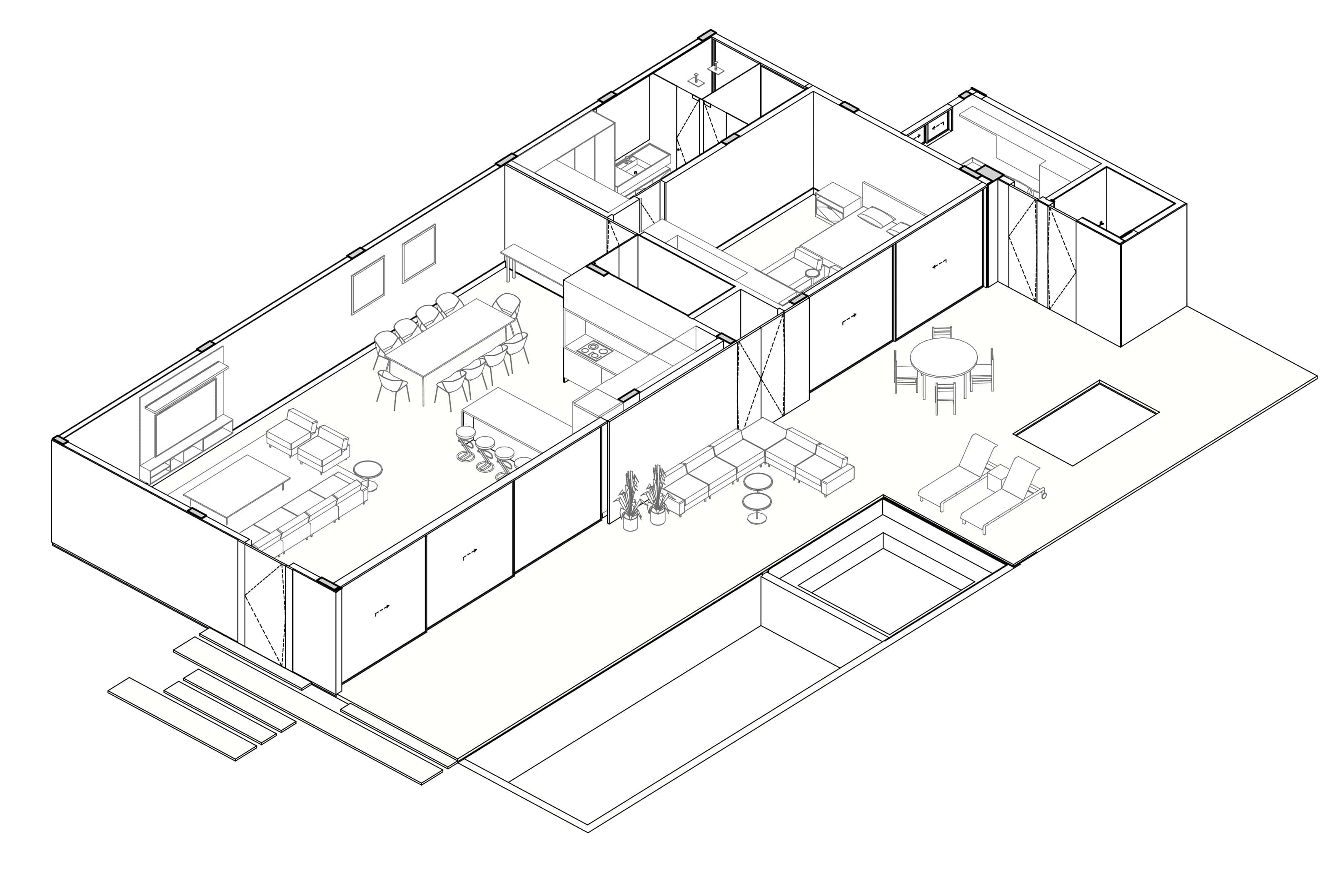 Loft RLO by ME Arquitetura in Brasilia, Brazil Loft RLO by ME Arquitetura in Brasilia, Brazil