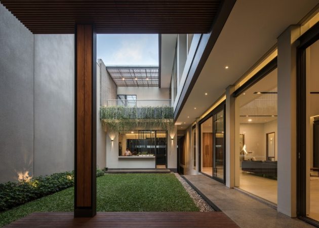 RJ House by Rakta Studio in Bandung, Indonesia
