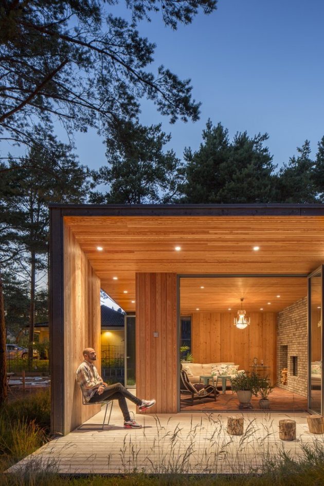 Villa Ljung by Johan Sundberg in Hollviken, Sweden