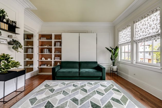 12-Bedroom Yonkers - NY Home Maximized for Guests Using Resource Furniture