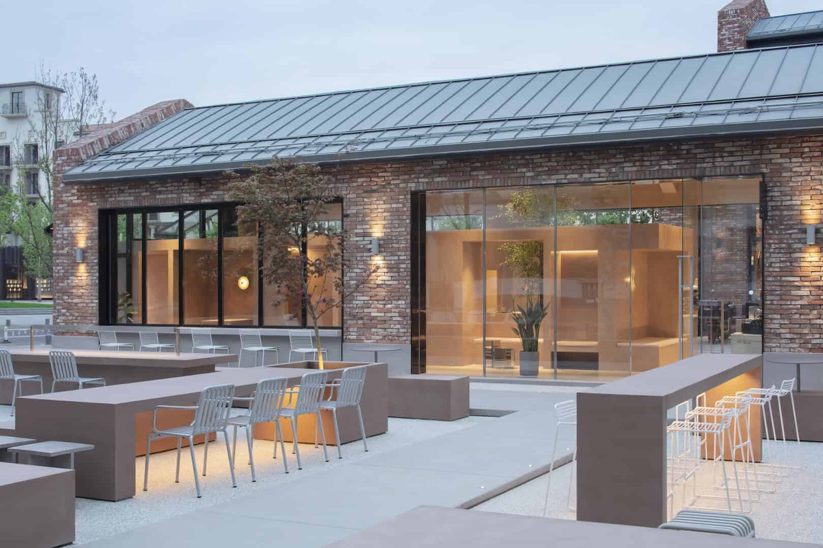 1402 Coffee Shop in Aranya by B.L.U.E. Architecture Studio in Changli, China 1402 Coffee Shop in Aranya by B.L.U.E. Architecture Studio in Changli, China