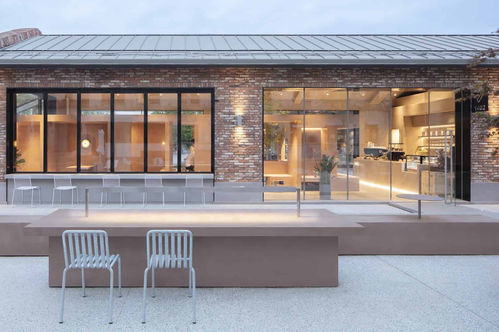1402 Coffee Shop in Aranya by B.L.U.E. Architecture Studio in Changli, China 1402 Coffee Shop in Aranya by B.L.U.E. Architecture Studio in Changli, China