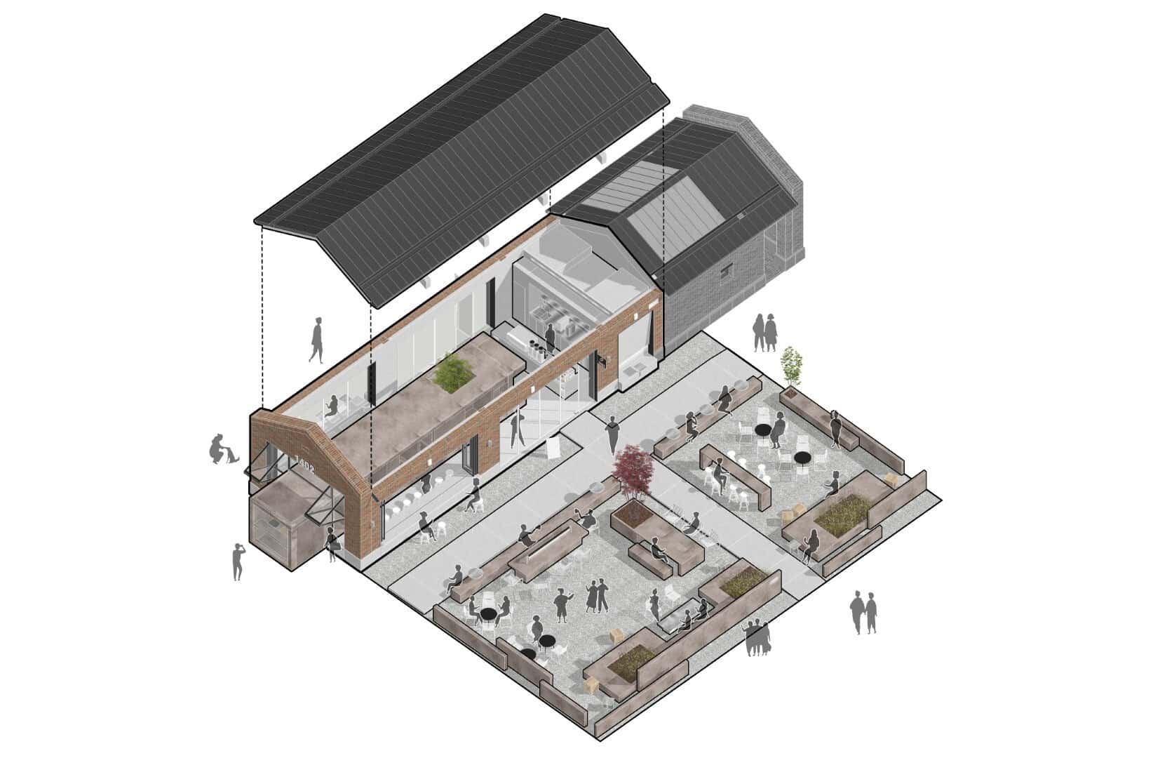 1402 Coffee Shop in Aranya by B.L.U.E. Architecture Studio in Changli, China 1402 Coffee Shop in Aranya by B.L.U.E. Architecture Studio in Changli, China