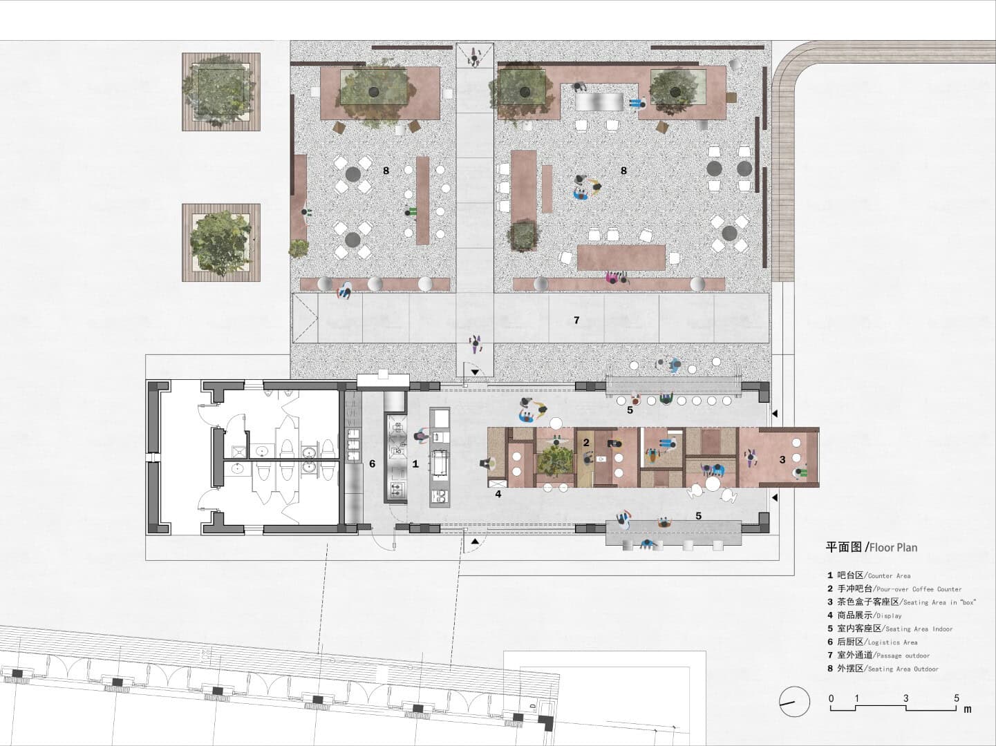 1402 Coffee Shop in Aranya by B.L.U.E. Architecture Studio in Changli, China 1402 Coffee Shop in Aranya by B.L.U.E. Architecture Studio in Changli, China