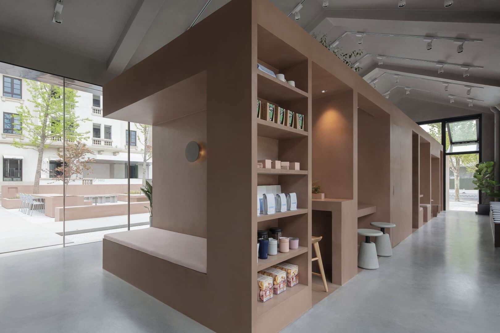 1402 Coffee Shop in Aranya by B.L.U.E. Architecture Studio in Changli, China 1402 Coffee Shop in Aranya by B.L.U.E. Architecture Studio in Changli, China