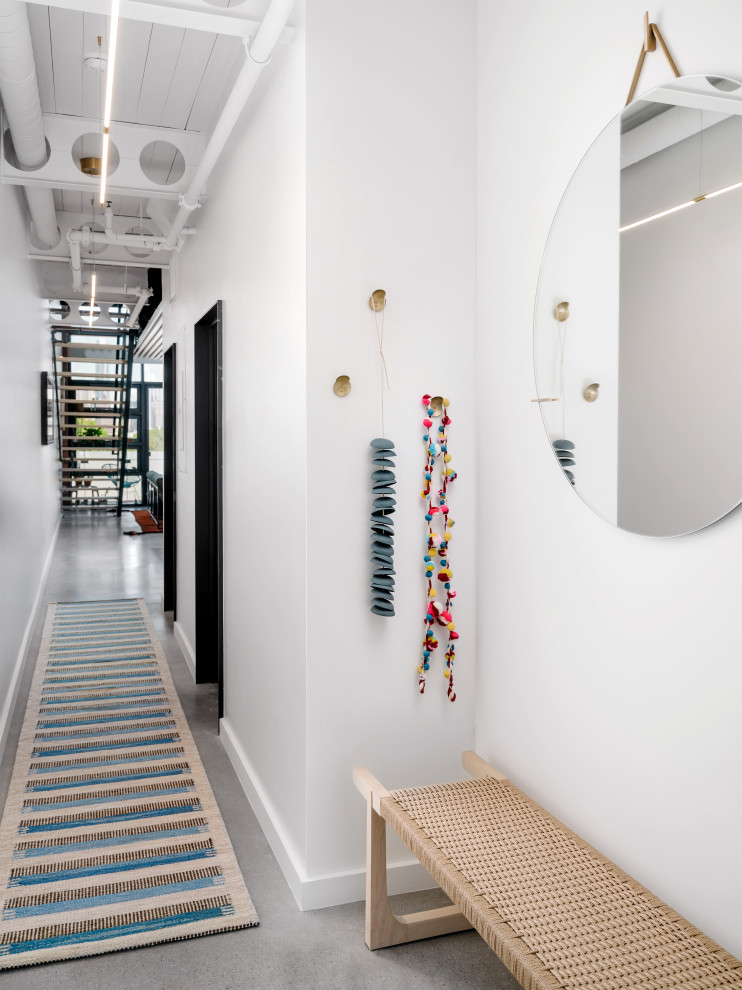 13 Chic Industrial Hallway Designs With Creative Ideas