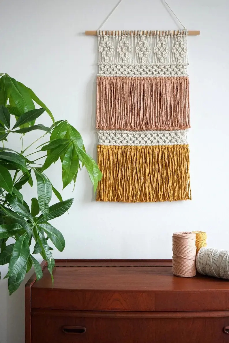 15 Eye-Catching Macramé Wall Hanging Decorations You Will Adore